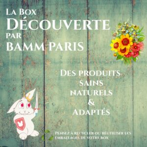 Box découverte Fleurs BAMM Paris cochons d'inde lapins octodons chinchillas hamsters gerbilles souris