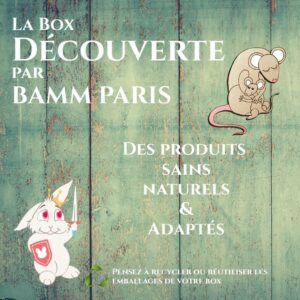 Box découverte hamsters syriens rats gerbilles souris BAMM Paris