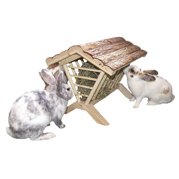 Râtelier à foin XL à poser pour lapins et rongeurs BAMM Paris