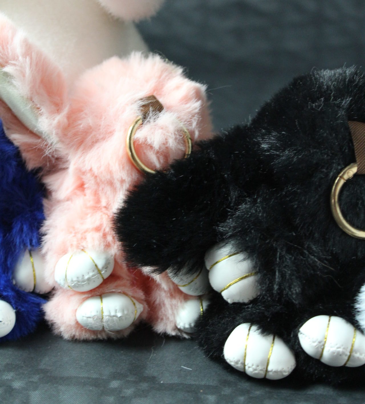 Porte-clé synthétique lapin