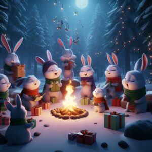 Box de noël pour lapins et rongeurs par BAMM Paris