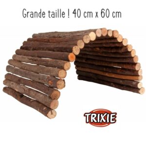 Pont en bois XL Trixie lapins géants rongeurs