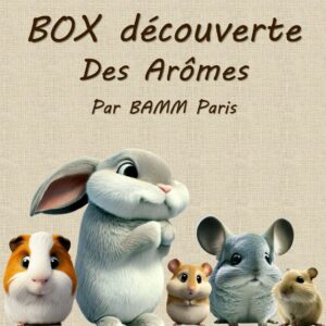 Box découverte des arômes par BAMM Paris, pour lapins et rongeurs