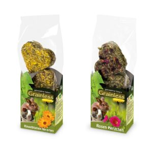 Coeurs fleurs soucis roses JR FARM Lapins rongeurs