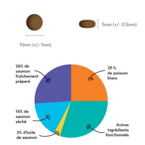 BAMM Ody'ssée Saumon et poisson blanc - Chat stérilisé composition