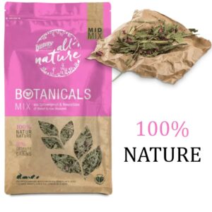 BOTANICALS - Mid mix - Plantain et fleurs de roses par Bunny Nature