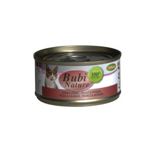 Bubinature chats poulet potiron aliment