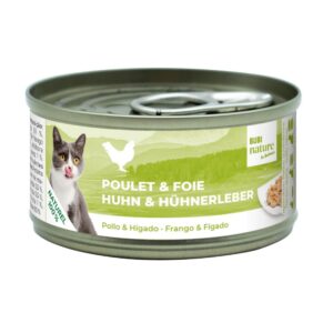 Bubi Nature poulet et foie pour chats