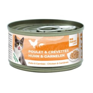 Bubi Nature pour chats poulet et crevettes