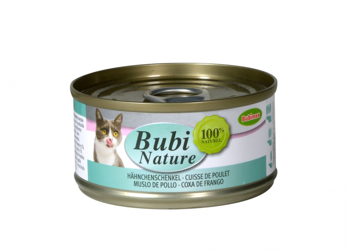 Bubi nature cuisses de poulet alimentation pour chats