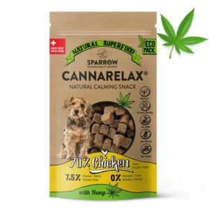 Friandises snacks cannarelax au cbd pour chiens