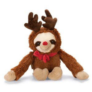 Peluche paresseux de noël pour chien