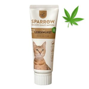 Pâté de foie pour chats au CBD Sparrow