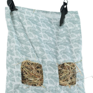 Sac à foin neolife vert en tissu pour lapins et rongeurs zolux