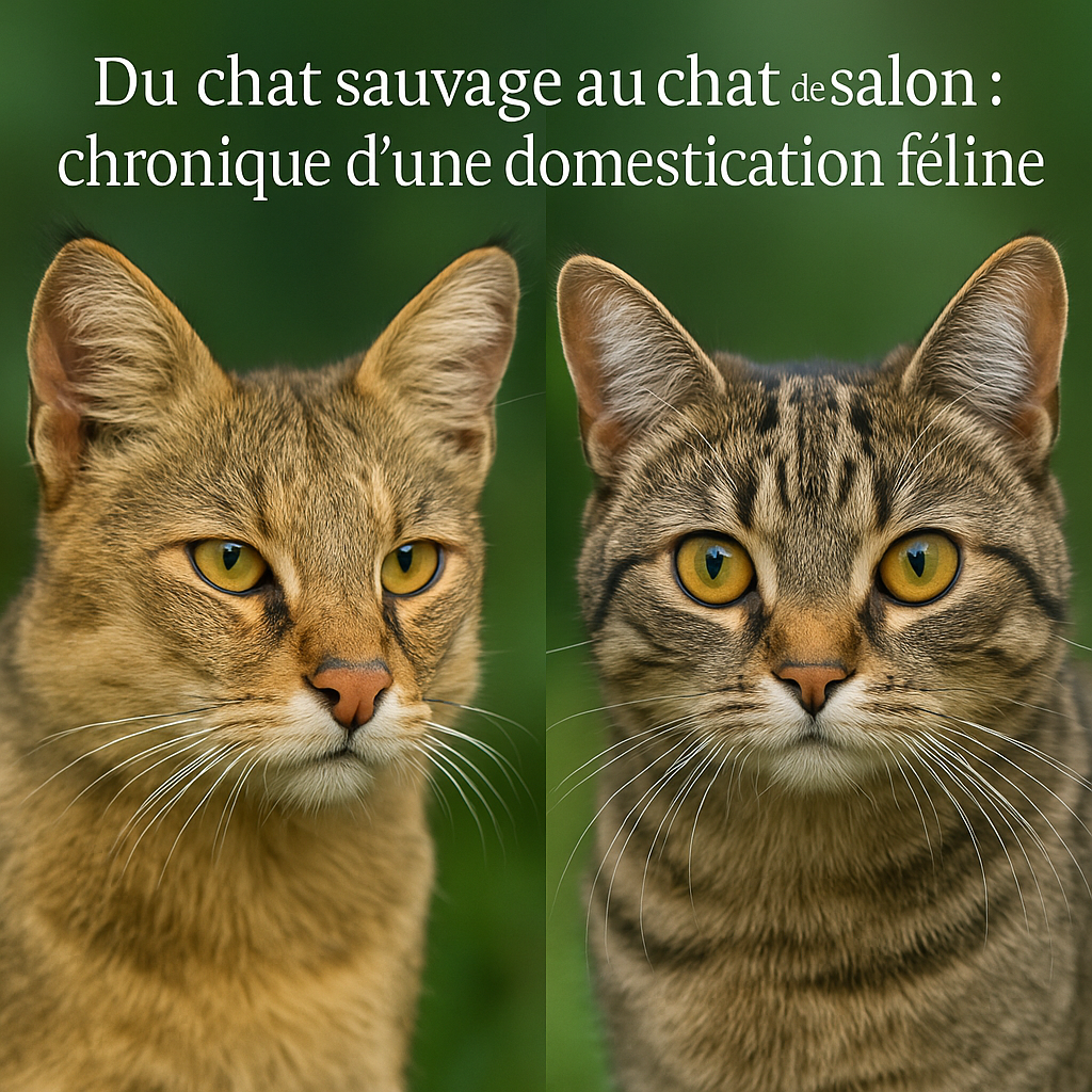 Du chat sauvage au chat domestique