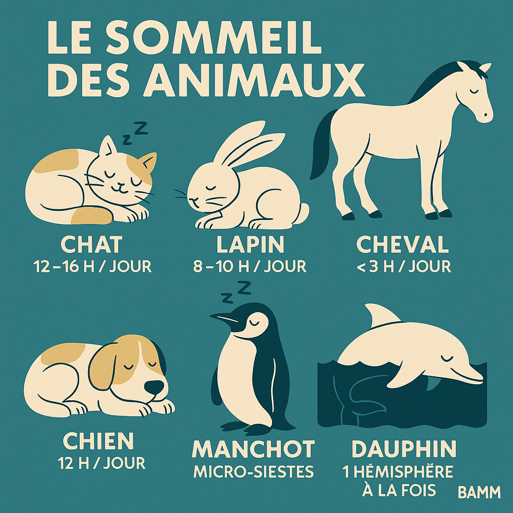 Le sommeil des animaux